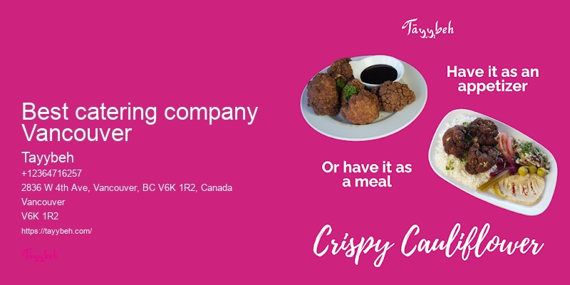 Vancouver catering for business events