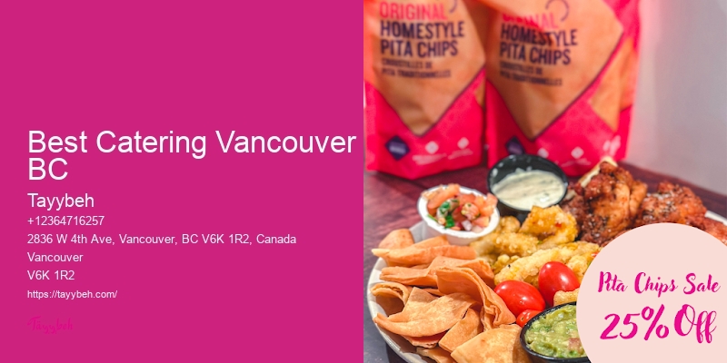 Vancouver catering for large gatherings