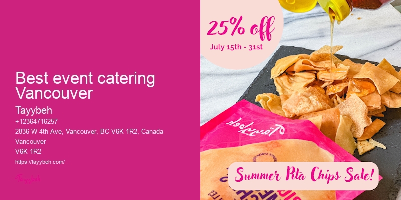 Syrian Pop-Up Events Vancouver
