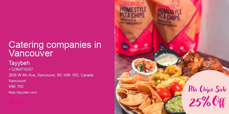Top-rated catering Vancouver