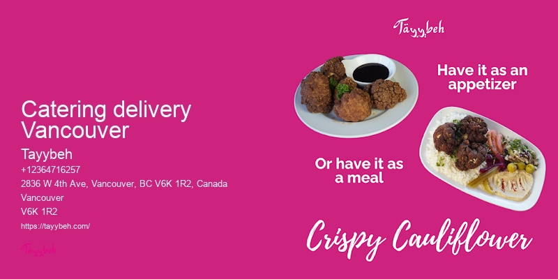 Best catering prices Vancouver