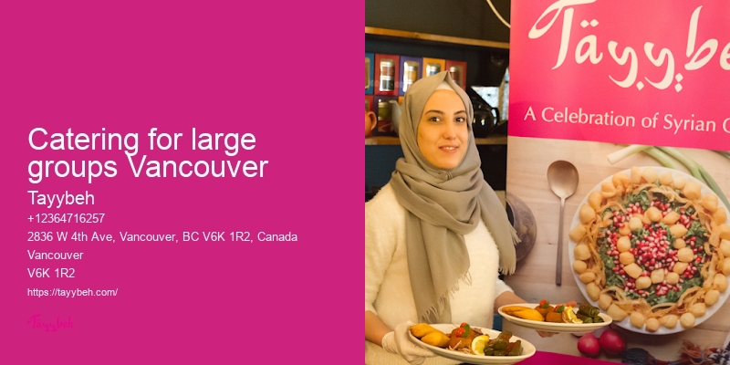 Syrian Food Experience Vancouver