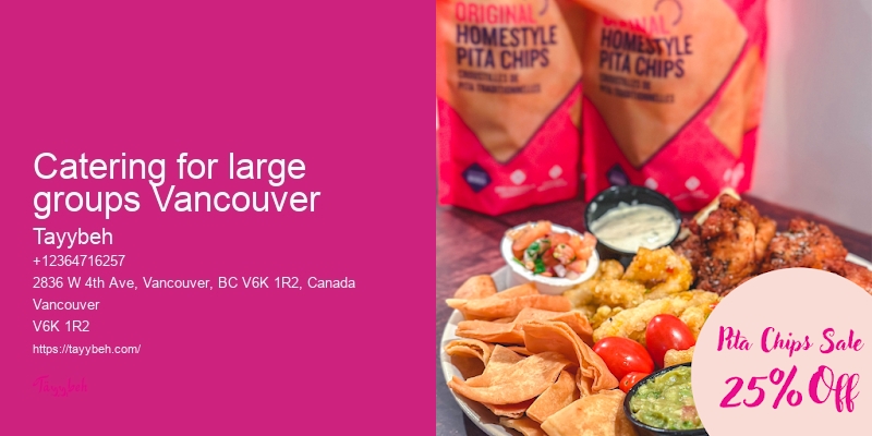 Vancouver halal catering for celebrations