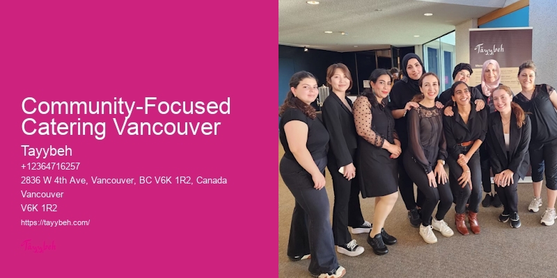Vancouver catering for social events