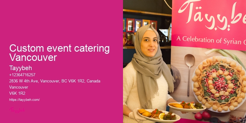 Gourmet BBQ catering Vancouver