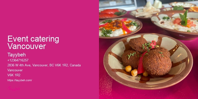 Event Catering Experts Vancouver