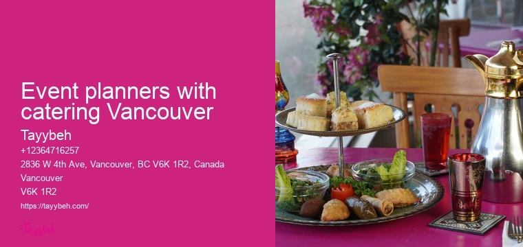 Catering for fundraisers Vancouver