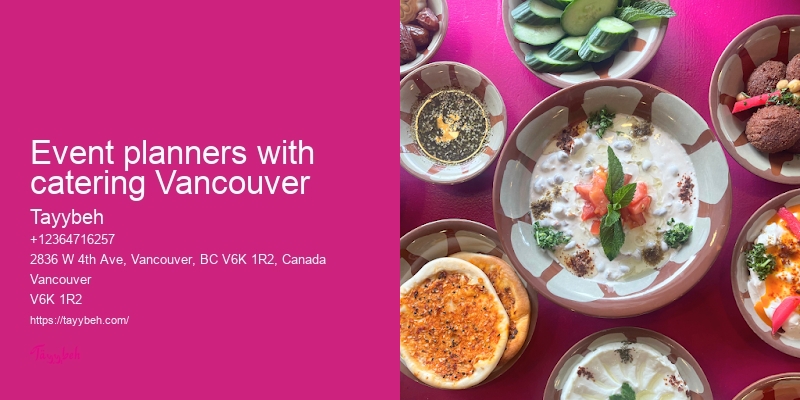 Best event catering Vancouver