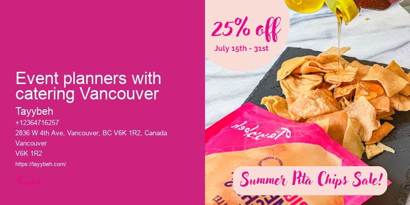 Catering for Business Events Vancouver