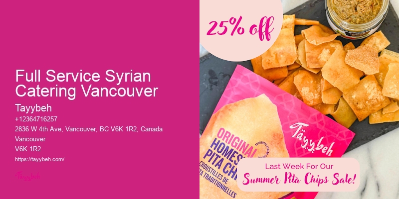 Vancouver fine dining catering
