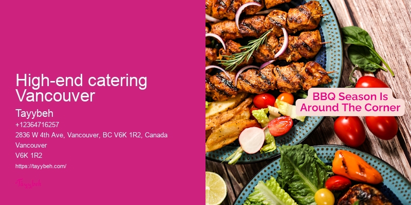 Syrian Dinner Parties Vancouver