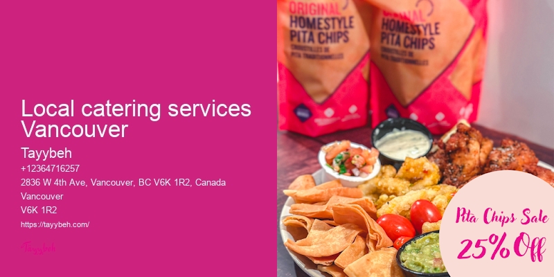 Vancouver catering for charity events