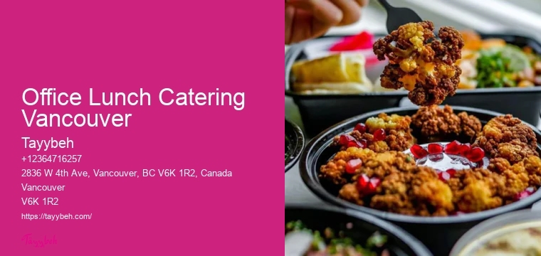 Personalized Catering for Weddings Vancouver