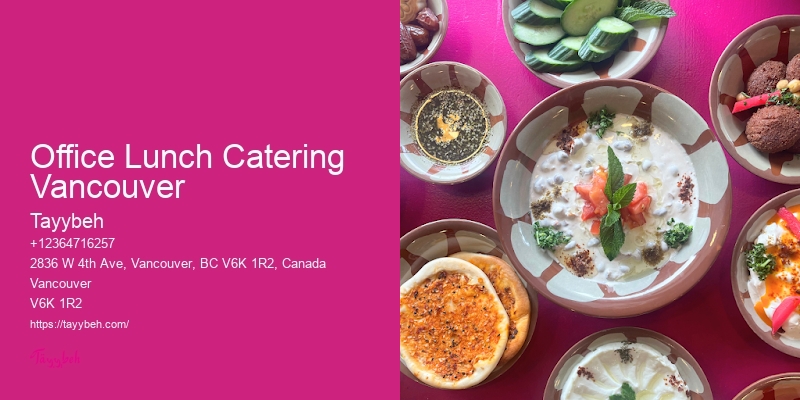 Vancouver halal catering for celebrations