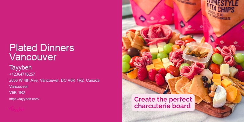 Vancouver catering for school events