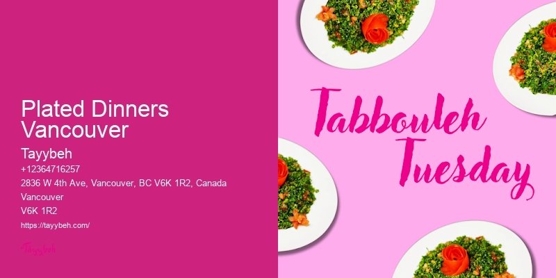 Innovative catering solutions Vancouver