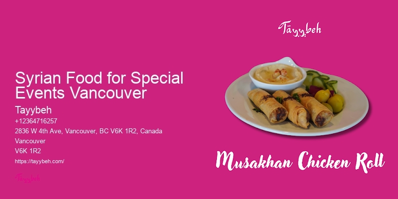 Vancouver Dinner Packages for Weddings