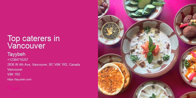 Catering for corporate functions Vancouver