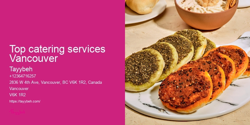 Syrian Meal Plans Vancouver