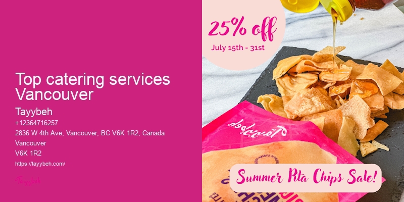 Catering for private functions Vancouver