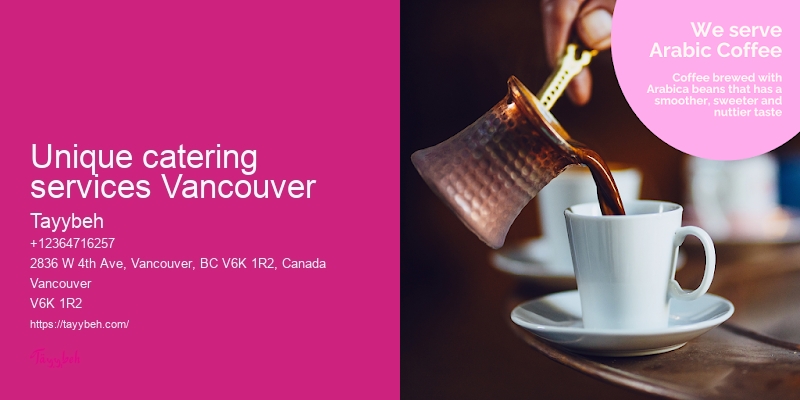 Vancouver halal catering for weddings