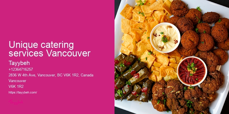 Catering delivery Vancouver