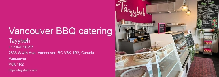 Vancouver catering deals