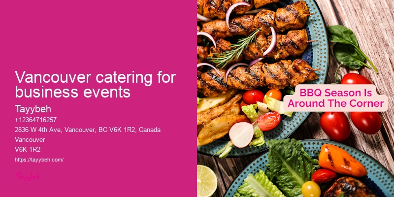 Halal food catering companies Vancouver