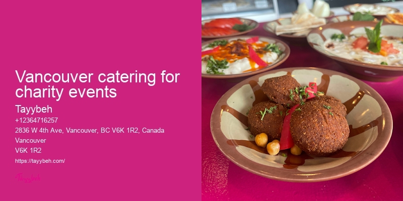 Vancouver catering for special occasions