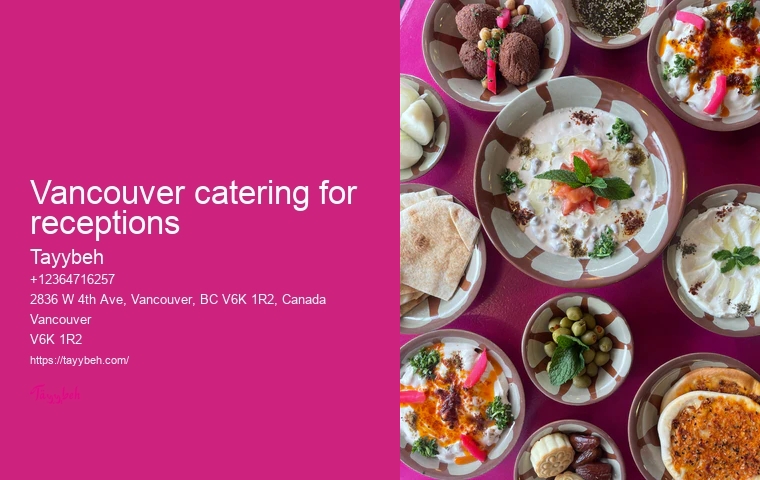 Vancouver vegan catering