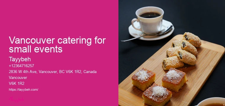Syrian Event Catering Vancouver