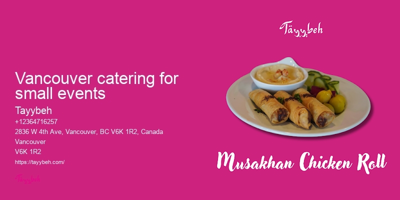 Vancouver Lunch Catering Services