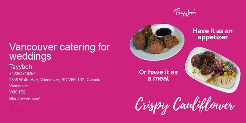 Vancouver catering reviews