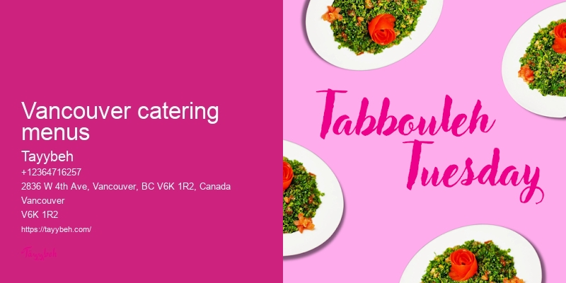 Middle Eastern Gourmet Vancouver