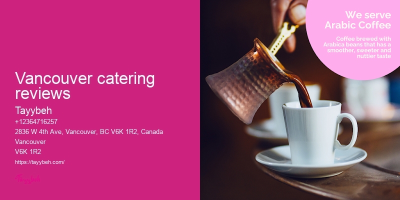 Top event catering Vancouver