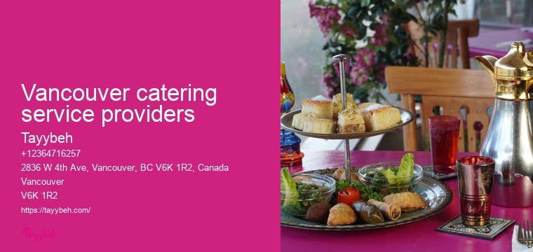 Top catering services Vancouver