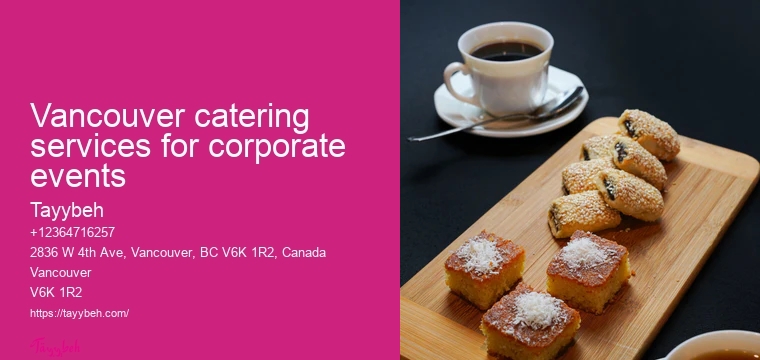 Local Syrian Food Catering Vancouver