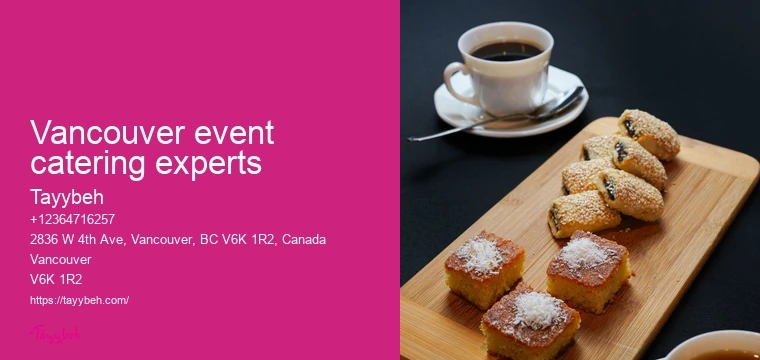 Premium catering Vancouver