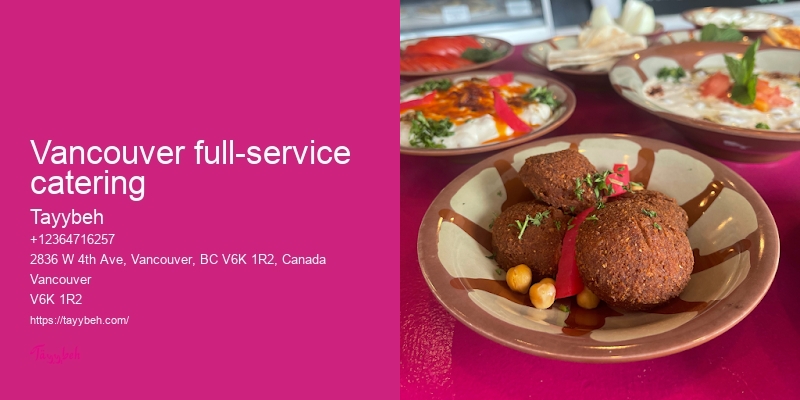 Best catering services Vancouver