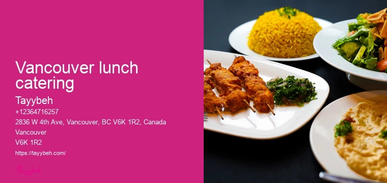 Vancouver dinner catering