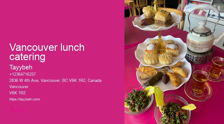 Vegan Syrian Food Vancouver