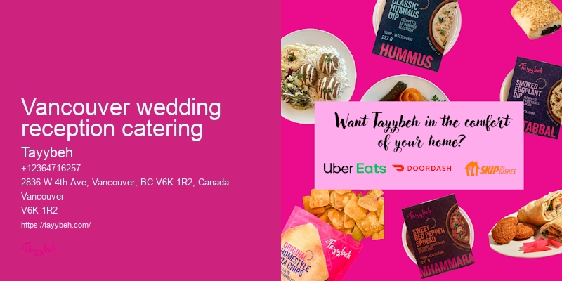 Top event catering Vancouver