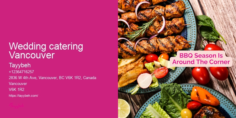 Vancouver catering for office events