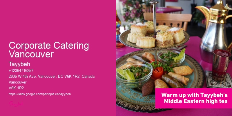 Corporate Catering Vancouver