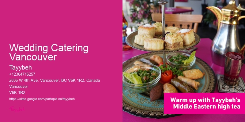 Wedding Catering Vancouver