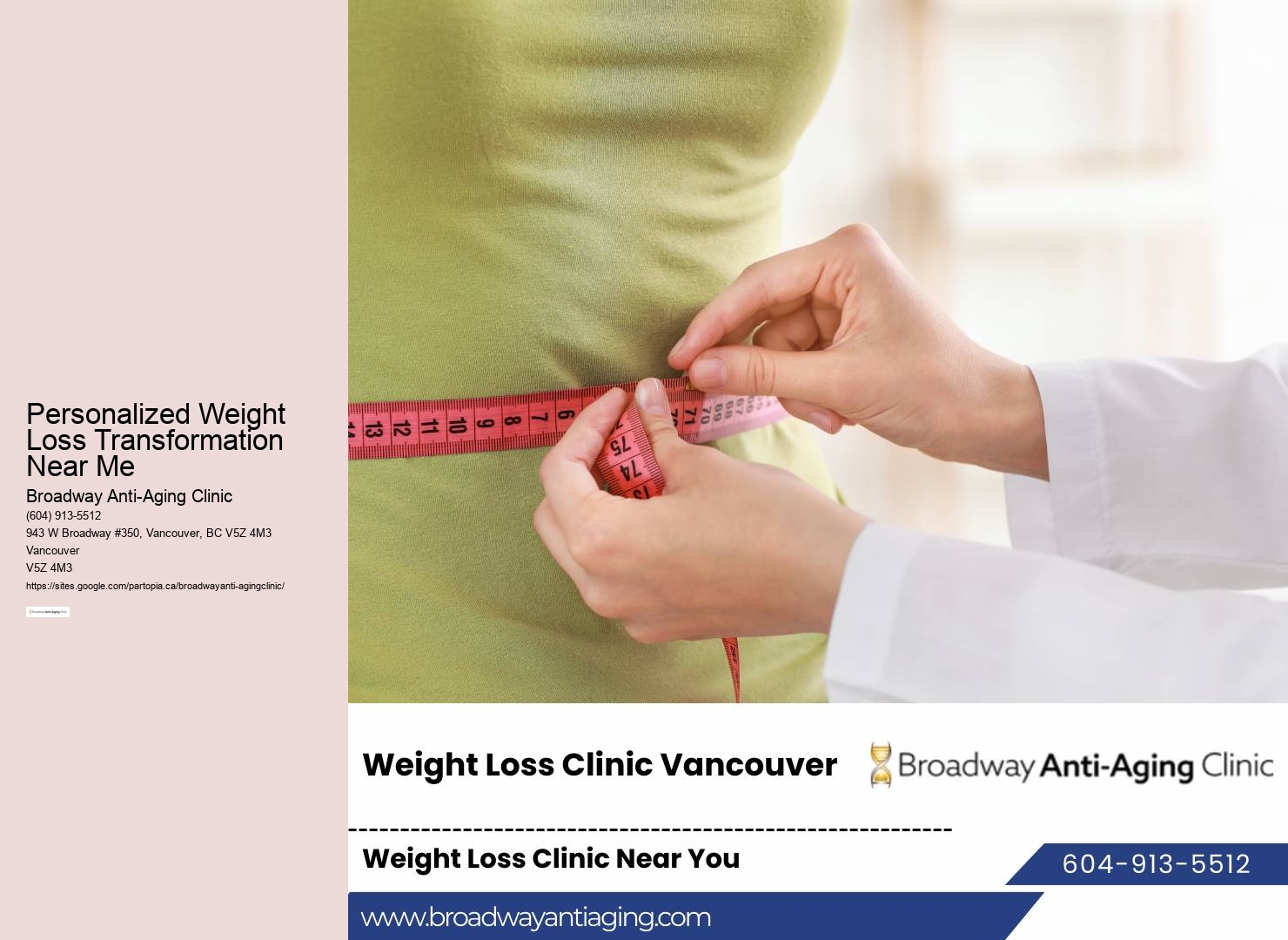 Vancouver Weight Loss Coaching Services