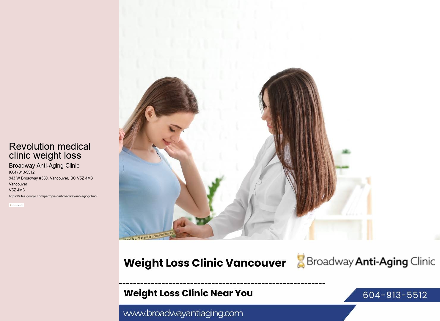 Revolution medical clinic weight loss