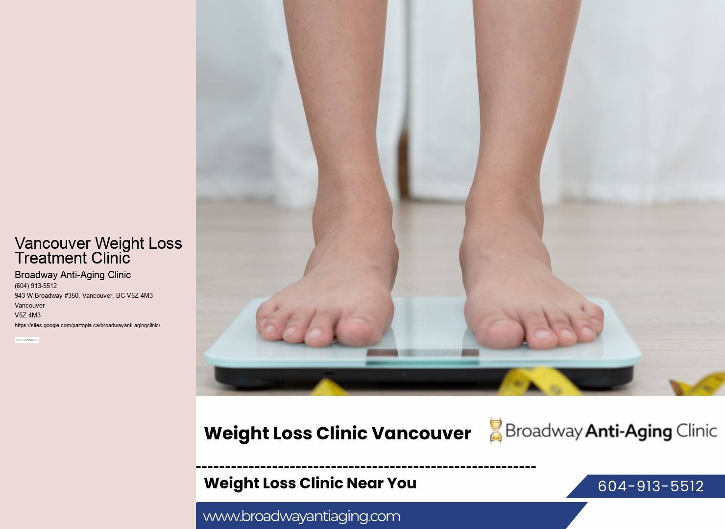 Weight loss clinic prices Vancouver