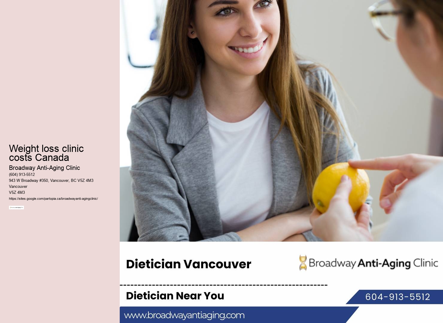 Vancouver Weight Loss Nutrition Workshops