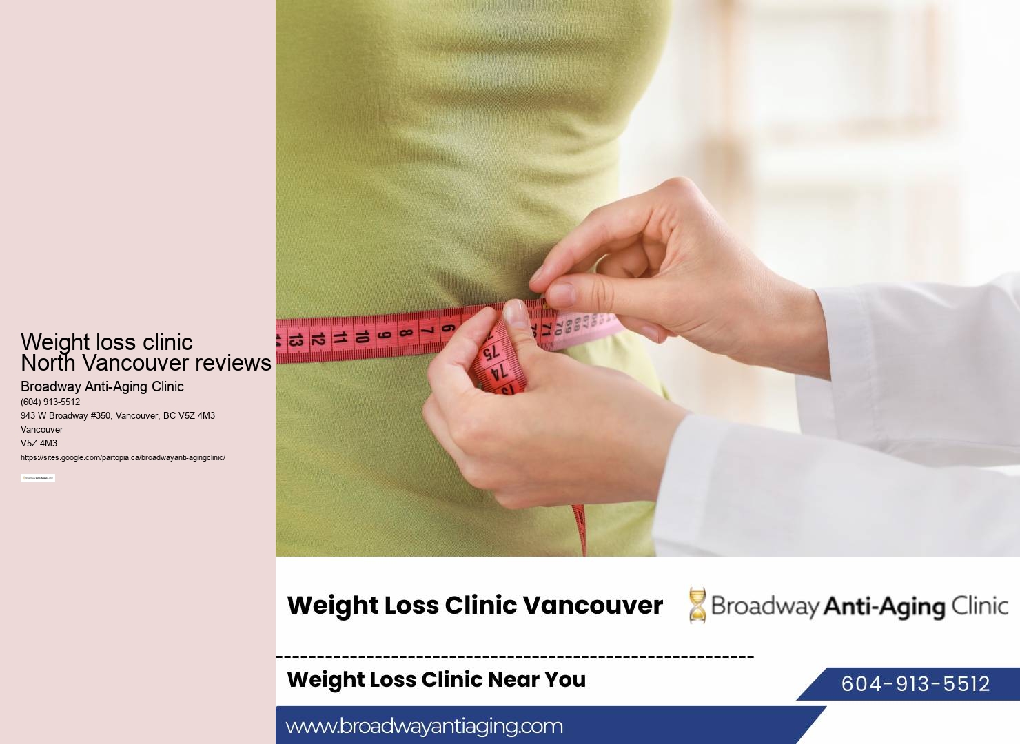 Vancouver Weight Loss Recommendations